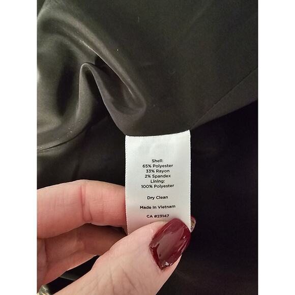 Talbots leopard animal print pencil skirt sz 14 WSK2 - Picture 5 of 5